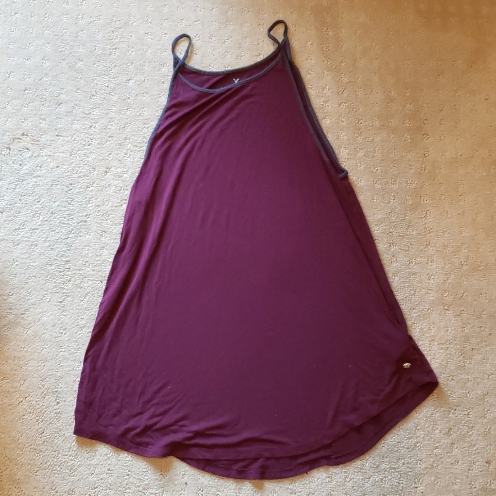 Maroon tank top